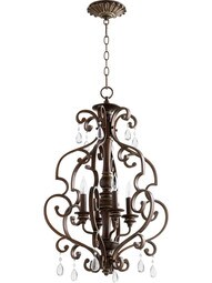 San Miguel 4-Light Pendant in Vintage Copper.